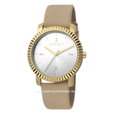 ESPRIT ES1L185L0025 Beige Leather Strap